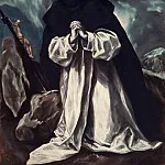 St. Dominic praying, El Greco