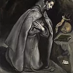 Saint Francis in Meditation, El Greco