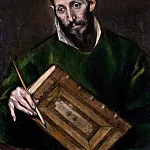 Saint Luke, El Greco