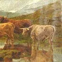 Frederick Goodall - Highland Cattle