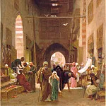 Frederick Goodall - BazaarIn Cairo