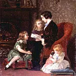 Frederick Goodall - A Letter From Papa