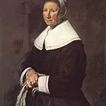 Франс Халс - Портрет женщины, 1648