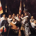 Франс Халс - Банкет членов харлемской стрелковой гильдии Св. Адриана, 1633