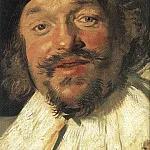 Франс Халс - Веселый собутыльник (1628-30), фрагмент