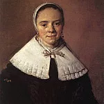 Франс Халс - Портрет женщины, 1655