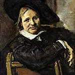 Франс Халс - Портрет мужчины в широкополой шляпе, 1660-66
