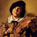Франс Халс - Мальчик, играющий на скрипке