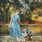 Дама в парке , 1897, Чайлд Фредерик Хассам