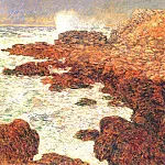 Морские водоросли и буруны, Эплдор, 1912, Чайлд Фредерик Хассам