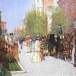 Весеннее утро, ок.1890-91, Чайлд Фредерик Хассам