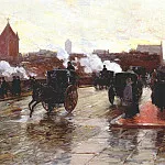 Очистительный закат , 1890, Чайлд Фредерик Хассам