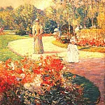 Парк Монсо , 1897, Чайлд Фредерик Хассам