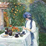 Керамический чайный набор , 1910, Чайлд Фредерик Хассам