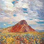 Крутой песчаный холм весной, 1904, Чайлд Фредерик Хассам