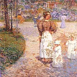 Весна в Центральном парке, 1898, Чайлд Фредерик Хассам