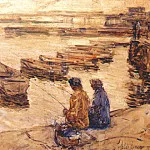 Ловля рыбы, 1896, Чайлд Фредерик Хассам