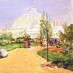 Садоводческий павильон, Всемирная выставка в память Колумба, Чикаго, 1893, Чайлд Фредерик Хассам