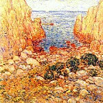 Узкий проход, Эплдор, песчаные острова, 1901, Чайлд Фредерик Хассам