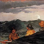 Kissing the Moon, Winslow Homer