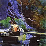 Winslow Homer - The Andirondak Guide