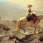 The Bridle Path, White Mountains, Winslow Homer