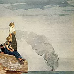 Fisherman-s Family aka The Lookout, Winslow Homer