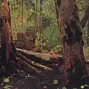 Woodchopper in the Adirondacks, Winslow Homer