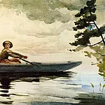 The Boatsman, Winslow Homer
