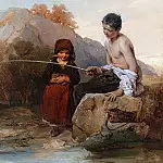 Юные рыбаки, Доменико Индуно