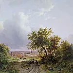 Адольф фон Менцель - Летний пейзаж