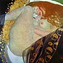 Gustav Klimt - Title Danae