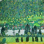 Slope in a Forest on Attersee Lake, Gustav Klimt