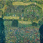 Country House by the Attersee, Gustav Klimt