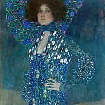 Portrait of Emilie Floge, Gustav Klimt