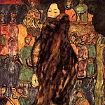 Шубка из хоря, Густав Климт