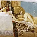Густав Климт - Алтарь Дионисия (фреска)