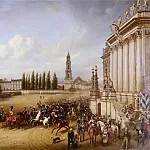 Военный парад в Потсдаме в 1817 году