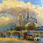 Albert-Charles Lebourg - Notre Dame de Paris