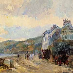 Albert-Charles Lebourg - The Seine at Croisset near Rouen