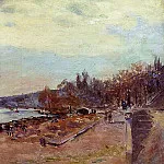 Albert-Charles Lebourg - The Seine at Suresnes