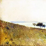 Альбер-Шарль Лебур - Вид Бервиля но море, 1903