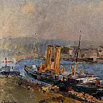 Albert-Charles Lebourg - The Port of Rouen