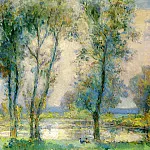 Альбер-Шарль Лебур - Близ озера, 1909