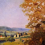 Albert-Charles Lebourg - Houses in the Valley