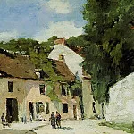 Альбер-Шарль Лебур - Улица Мортефонтен, 1880