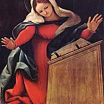Lorenzo Lotto - Virgin Annunciated 1527