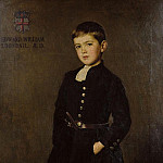 Мальчик в синем пальто: портрет Эдварда Логсдейла, Эдвард Мэтью Уорд