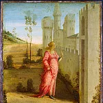 Фра Филиппо Липпи - Эсфирь у ворот дворца, ок.1475-80