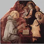 Fra Filippo Lippi - The Virgin Appears To St Bernard